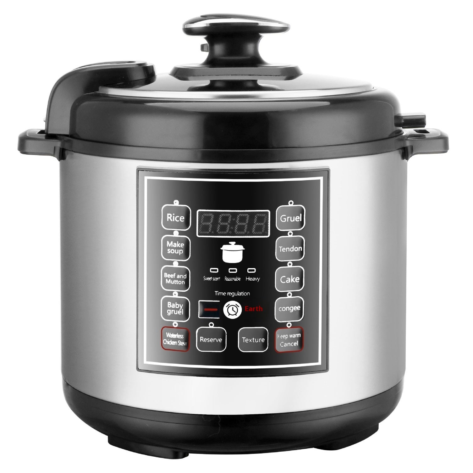 5L Multi-Function Pressure Rice Cooker With Timer Household