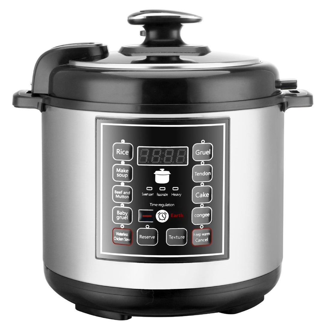 5L Multi-Function Pressure Rice Cooker With Timer Household