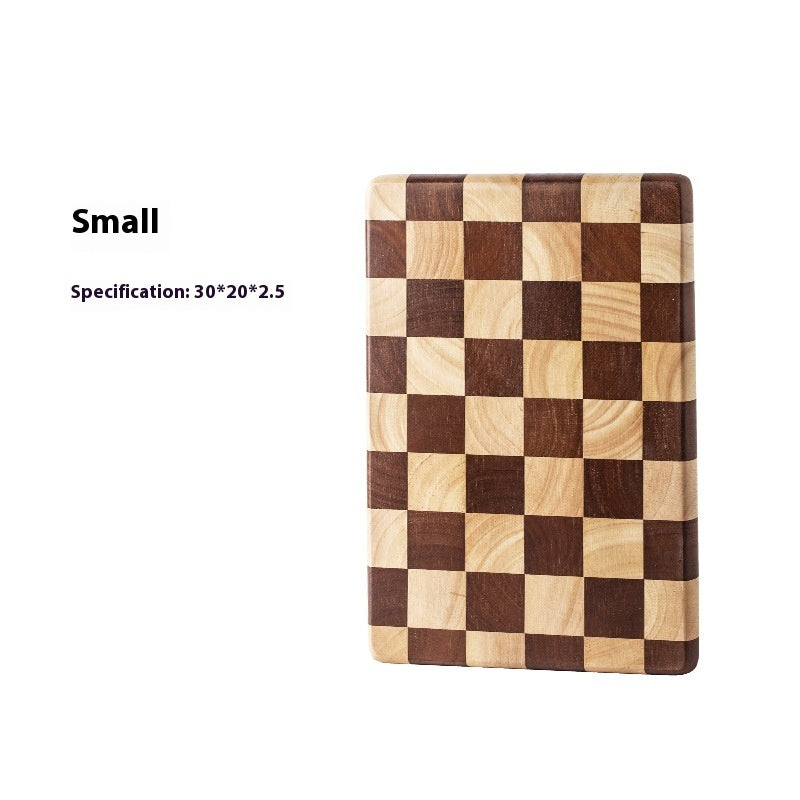 Thickened Solid Wood Rubber Wood Cutting Board Household Kitchen Board