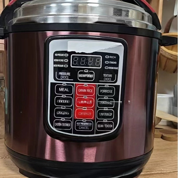 6L Multi-Function Electric Pressure Cooker Large Capacity Household