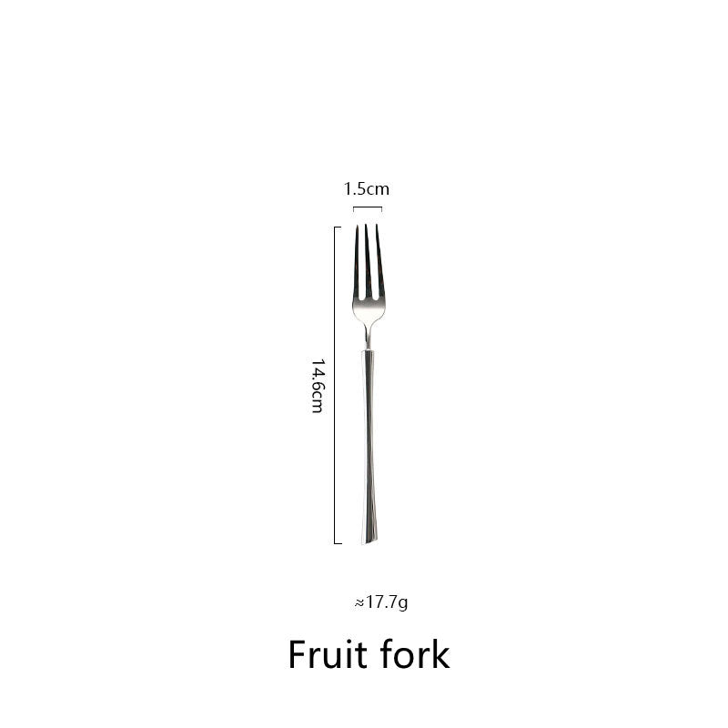 Silver Stainless Steel Western Cutlery Set