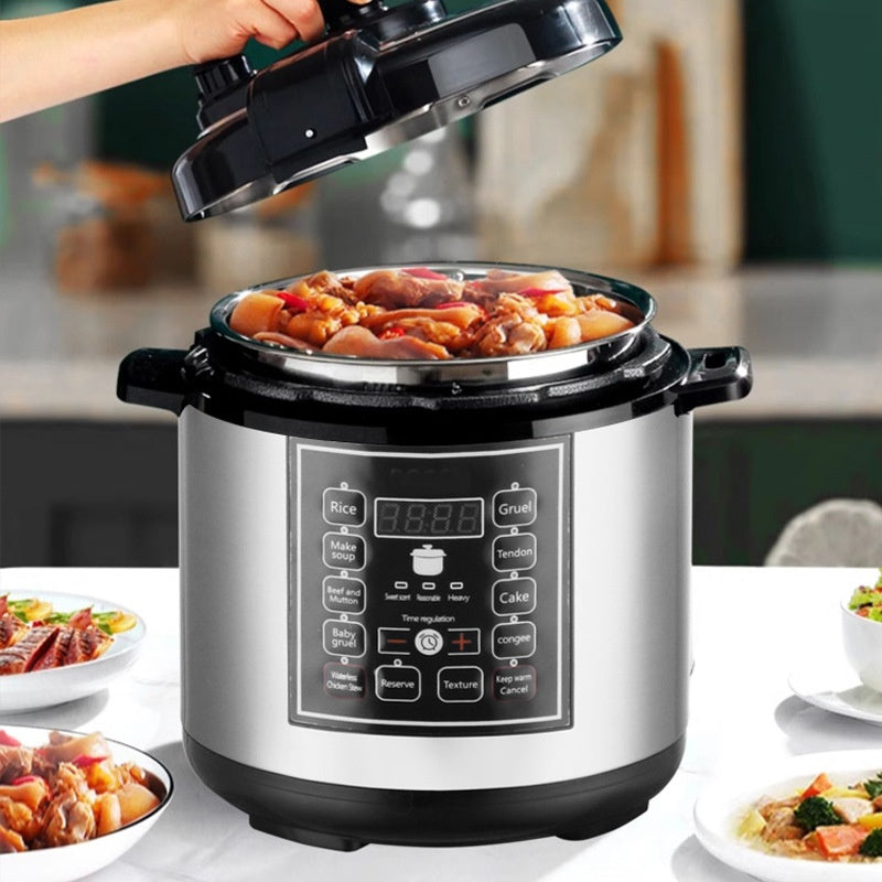 5L Multi-Function Pressure Rice Cooker With Timer Household