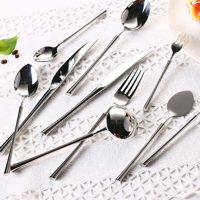 Silver Stainless Steel Western Cutlery Set