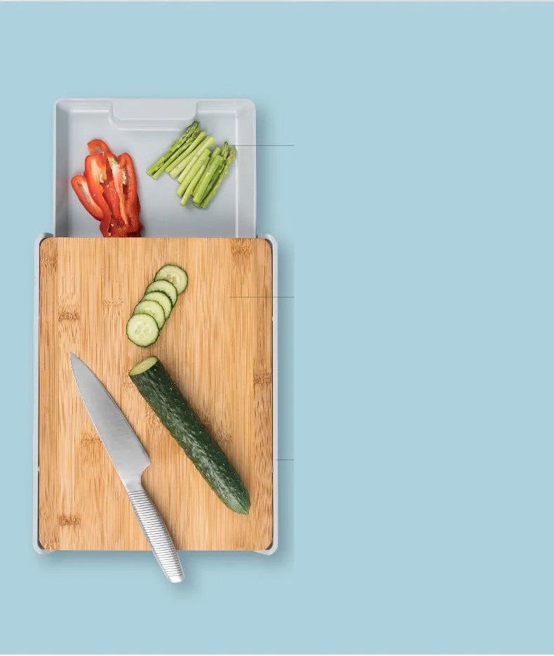 Large Bamboo Cutting Board Kitchen Chopping Board Household