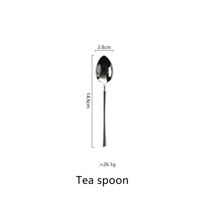 Silver Stainless Steel Western Cutlery Set