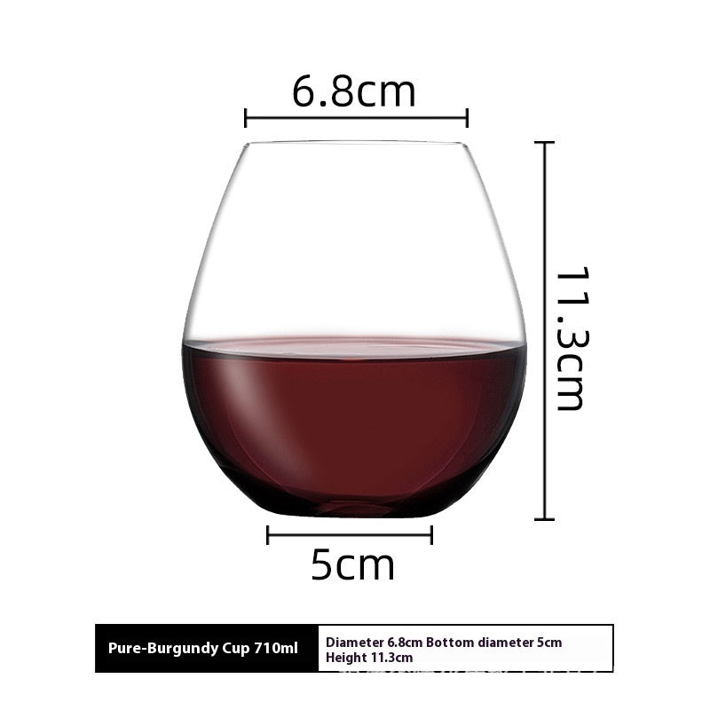 Turkey Lead Free Crystal Tumbler Glass Household Stemware Set