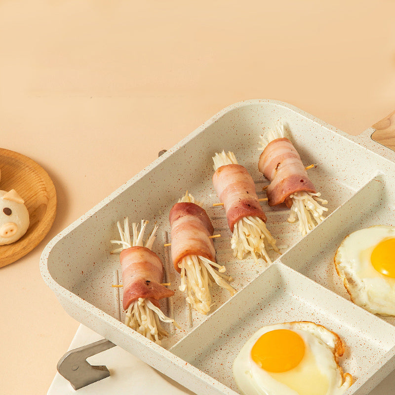 Medical Stone Nonstick Frying Pan Egg Omelet Skillet Steak Pan