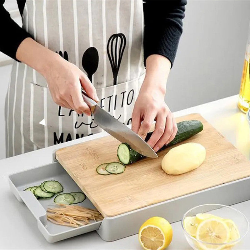 Large Bamboo Cutting Board Kitchen Chopping Board Household