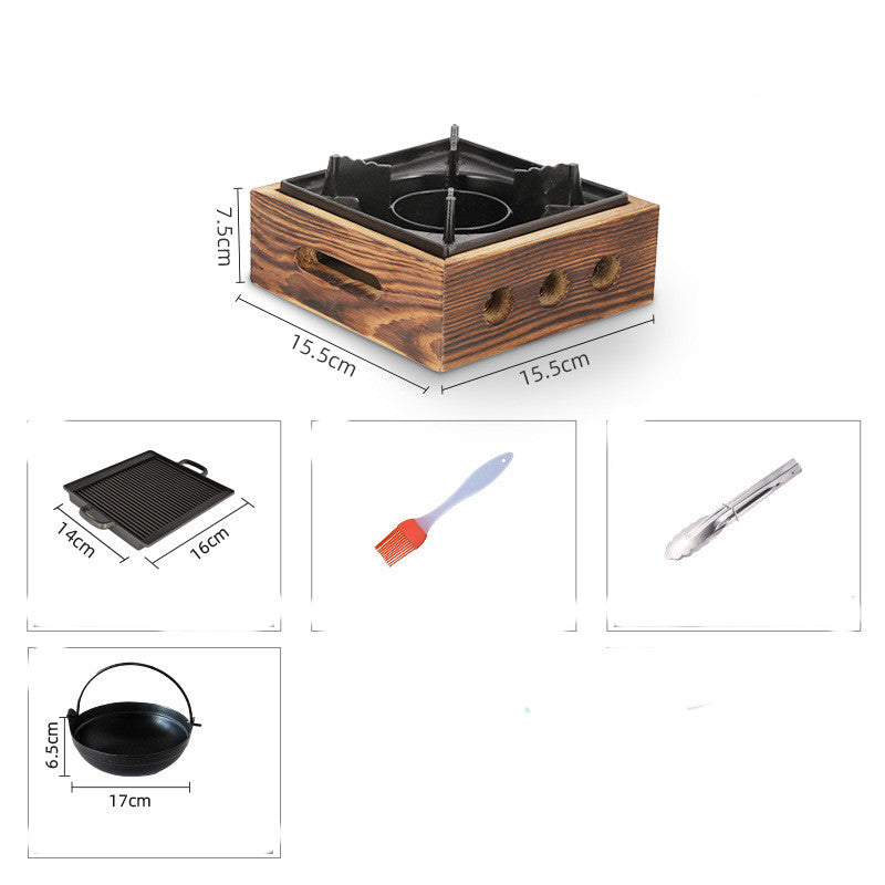 Japanese Style Smokeless Household BBQ Grill