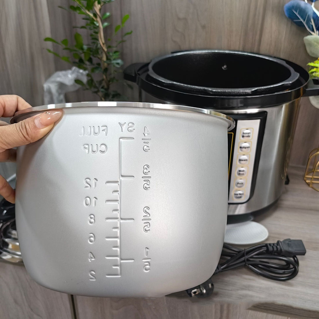 6L Multi-Function Electric Pressure Cooker Large Capacity Rice Cooker
