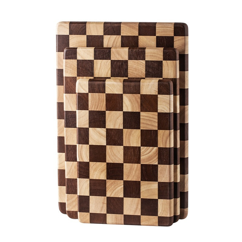 Thickened Solid Wood Rubber Wood Cutting Board Household Kitchen Board