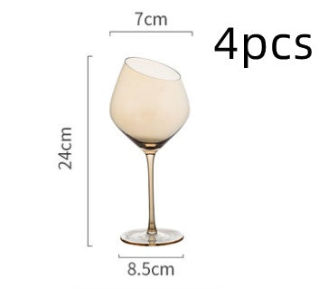Crystal Wine Glass Set Red Wine Champagne Goblet Stemware