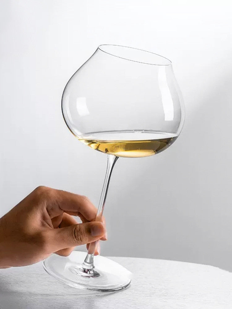 Rona Crystal Pinot Noir Elegant Stemmed Glass