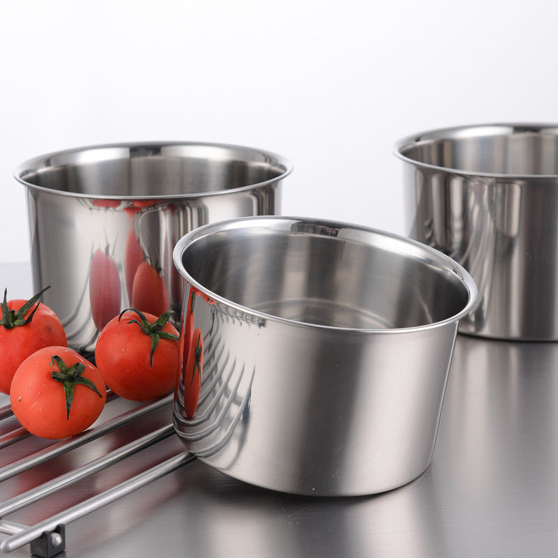 Non-Magnetic Stainless Steel Stock Pot Seasoning Storage Box Kitchen Organizer