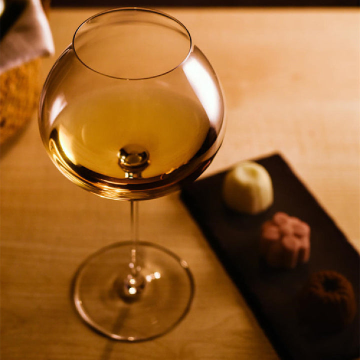 Rona Crystal Pinot Noir Elegant Stemmed Glass