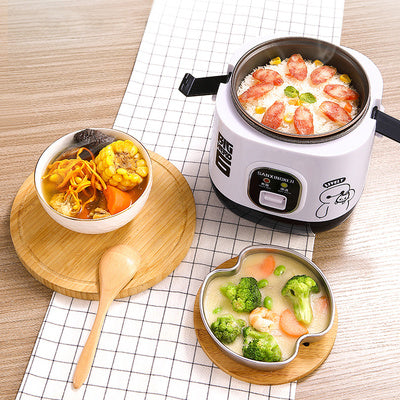 Mini Automatic Rice Cooker Portable Steaming Cooker Single Person