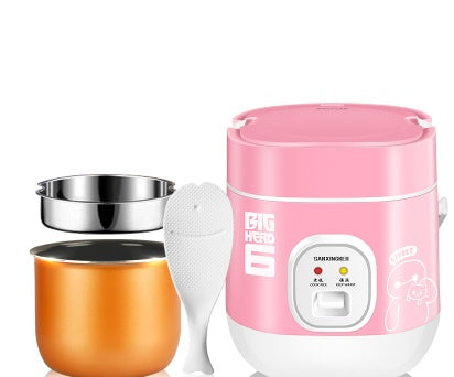 Mini Automatic Rice Cooker Portable Steaming Cooker Single Person