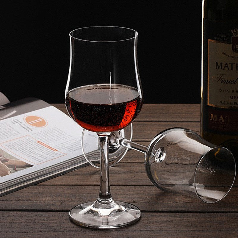 Tulip Shape Crystal Dessert Glass Elegant Stemware