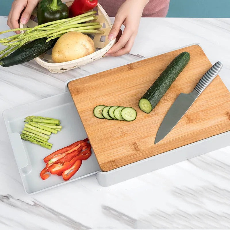 Large Bamboo Cutting Board Kitchen Chopping Board Household