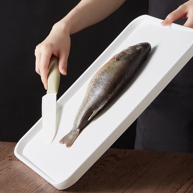 Double-Sided Plastic Cutting Board Mold-Resistant Kitchen Fruit Board